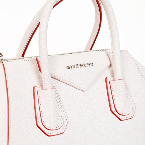 Givenchy Sugar Goatskin White Antigona Top Handle Handbag - Picture 7 of 12